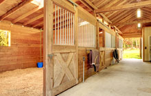 Styche Hall stable construction leads